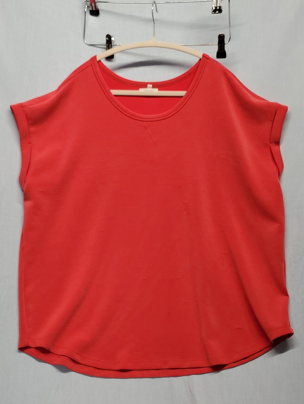 Maurices Coral Short-Sleeve Relaxed Crewneck Top #318